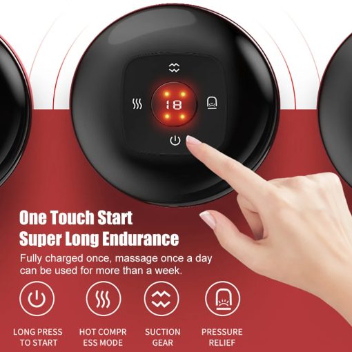 Professional Remote Control Cupping Machine - Black Edition - Image 7
